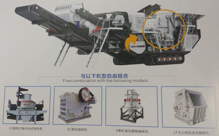 移動破碎站，多機(jī)隨意搭配